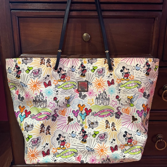 Dooney & Bourke Handbags - Dooney & Bourke Multicolor Disney Tote
